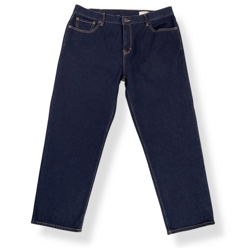 Banana‎ Republic Jeans Men 38x30 (ACTUAL 36x28) Blue Straight Denim Dark Wash
